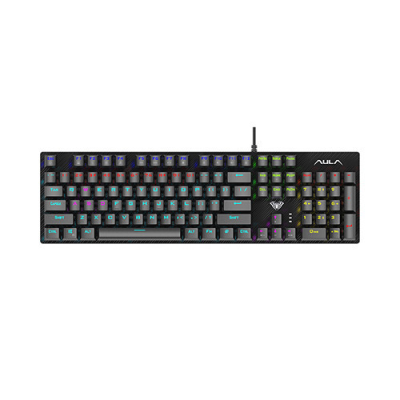 Bàn phím cơ Aula S2022 Đen (Blue Switch/ ABS/ LED Rainbows)