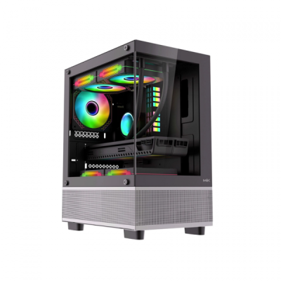VỎ CASE MIK AETHER MATX/MID TOWER/MÀU ĐEN