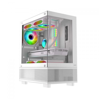 VỎ CASE MIK AETHER MATX/MID TOWER/MÀU TRẮNG