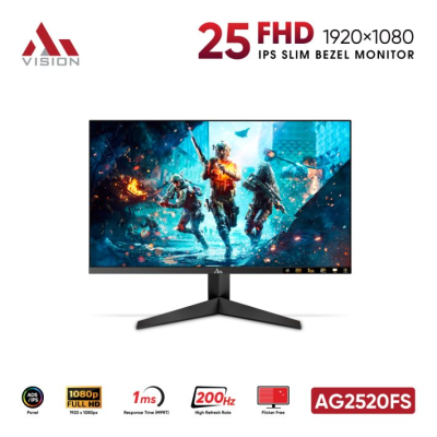 Màn Hình AiVision AG2520FS 25Inch (FHD/ADS-IPS/200Hz/1ms) 