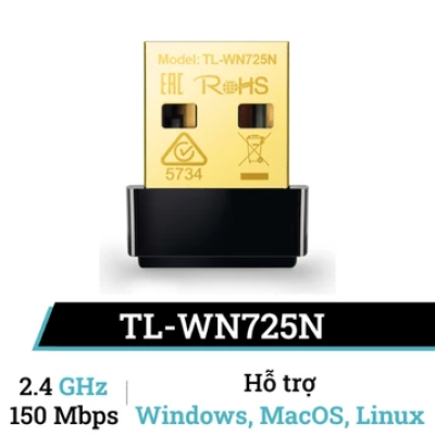 USB - Thu WIFI 150M - Tplink TL-725N MINI