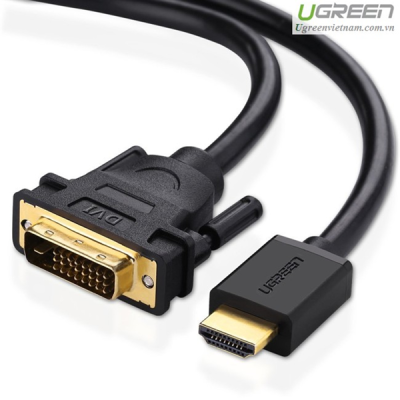Cáp chuyển đổi HDMI to DVI 24+1 dài 5m HD106 chính hãng Ugreen 10137