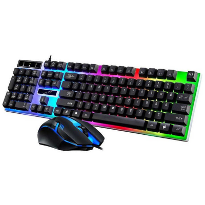 Bộ Bàn Phím kèm Chuột G21 ADBLink Có LED Giả Cơ , Chơi Game ( Màu Đen) - JL 