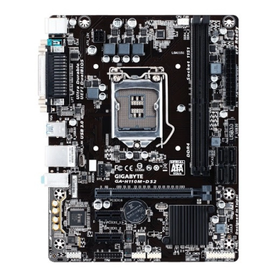Bo mạch chính máy tính Main Gigabyte H110 (VGA, COM) -LGA 1151