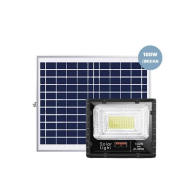 Đèn Pha Năng Lượng Mặt Trời Jindian JD-8800L 100W