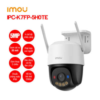 Camera PT Full Color IMOU Cruiser SC Sim 4G - 5MP (IPC-K7FP-5H0TE)
