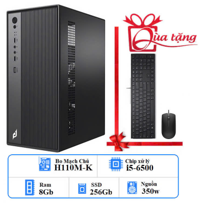PC VĂN PHÒNG I5 -THẾ HỆ 6: H110/ i5-6500/ RAM 8GB/ SSD 256GB/ 350W