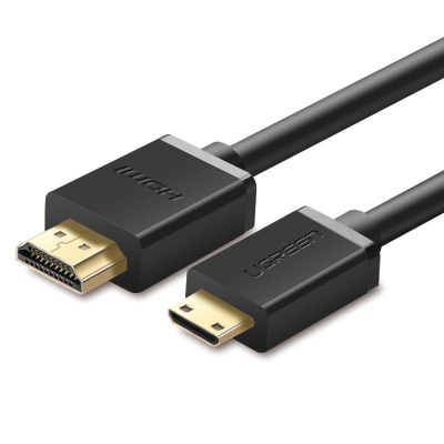 Cáp Mini HDMI sang HDMI 2.0 dài 1,5M Ugreen 11167 / HD108 hỗ trợ 4K@60hz 