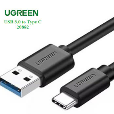 Cáp USB 3.0 to Type C dài 1m chính hãng Ugreen 20882 cao cấp