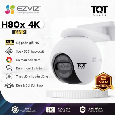 Camera EZVIZ 2 mắt mã CS-H80x (8MP+2MP,4mm)