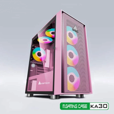 CASE KA 30 MÀU HỒNG (mặt trước lưới, hông cường Lực )
