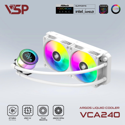 Tản Nhiệt Nước VSP VCA240 TRẮNG