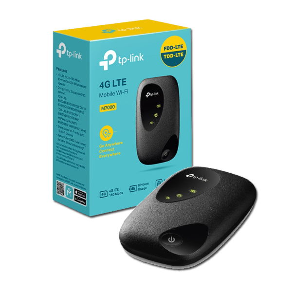 Bộ Phát Wi-Fi Di Động TP-Link M7000 | 4G LTE 150Mbps 