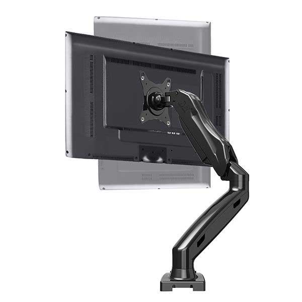 F80 - Giá treo màn hình North Bayou  (1 màn hình/ 17inch - 30inch/ Đen/ Gắn bàn)