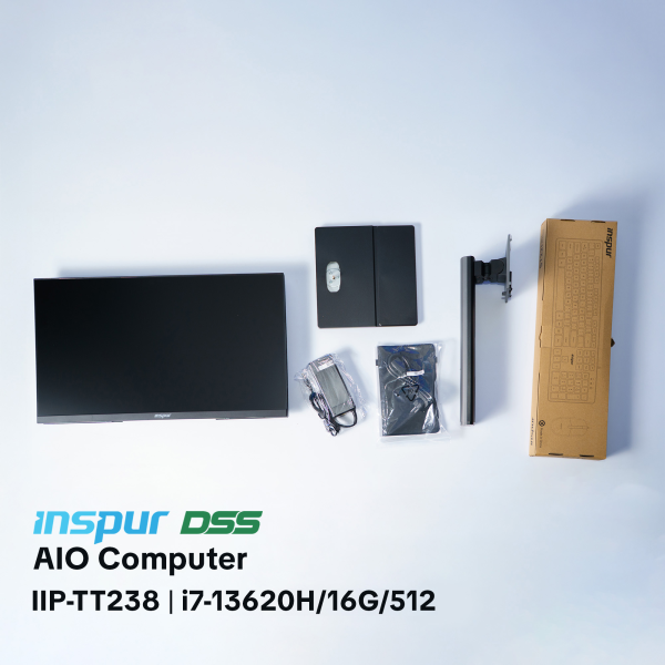 Máy bộ Inspur AIO IIP-TT238 I5-12450H/16GB/512GB/MÀN HÌNH 24INCH FHD/LOA/BLUETOOTH/KÈM PHÍM, CHUỘT