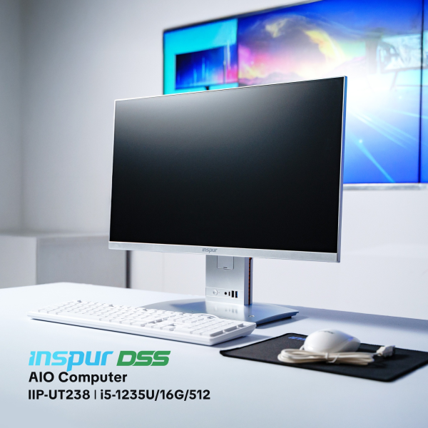 Máy bộ Inspur AIO IIP-UT238 I5-1235U/16GB/512GB/MÀN 24 FHD/LOA/BLUETOOTH/KÈM PHÍM, CHUỘT
