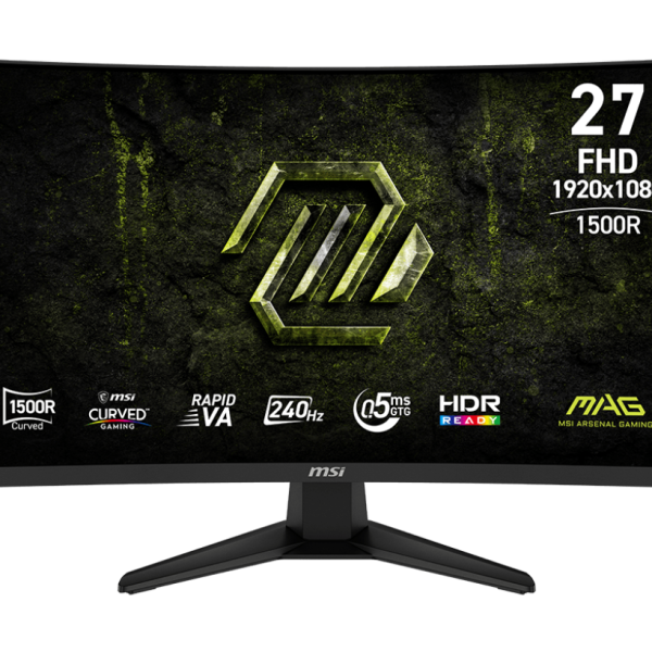MÀN HÌNH CONG MSI MAG 275CF X24 (27INCH/ RAPID VA/ FULL HD/ 240HZ/ 1500R/ 0.5MS)