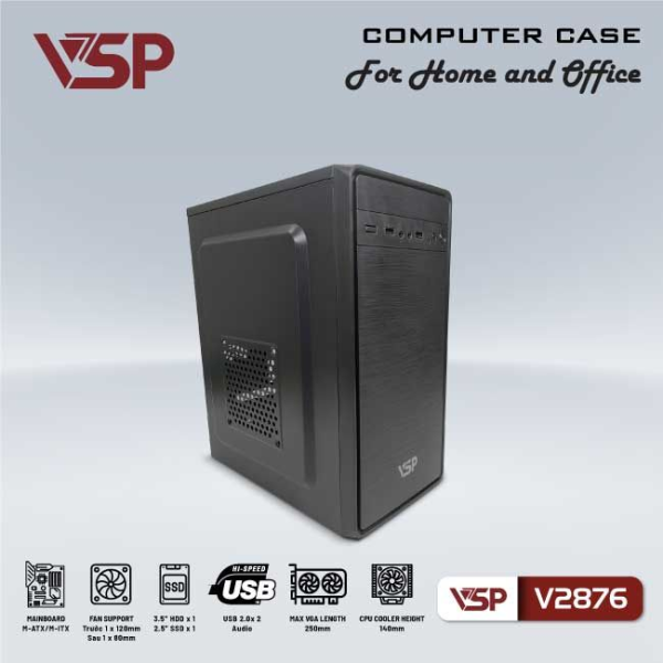 Vỏ Case máy tính VSP V2873-198