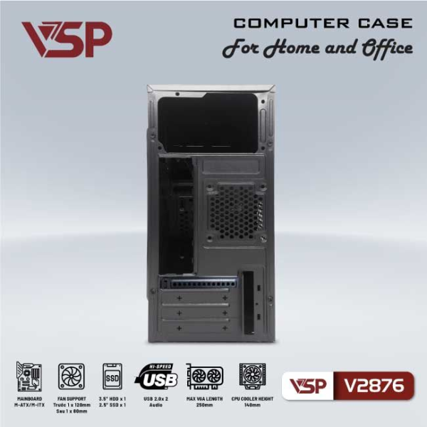 Vỏ Case máy tính VSP V2873-198