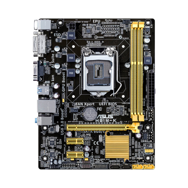 Bo Mạch chính Máy tính Main Asus H81M-K (DVI, VGA) -LGA 1150