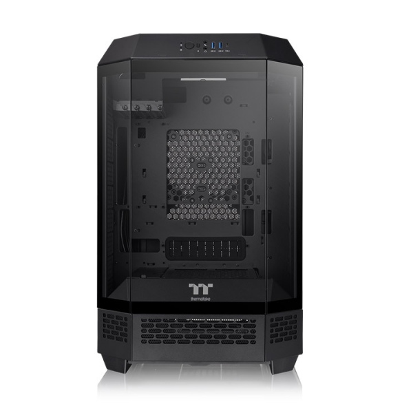 Vỏ Case Máy Tính Thermaltake Tower 300 - Snow (Matx, 3 fan 14cm, Màu đen) - Không kèm Fan