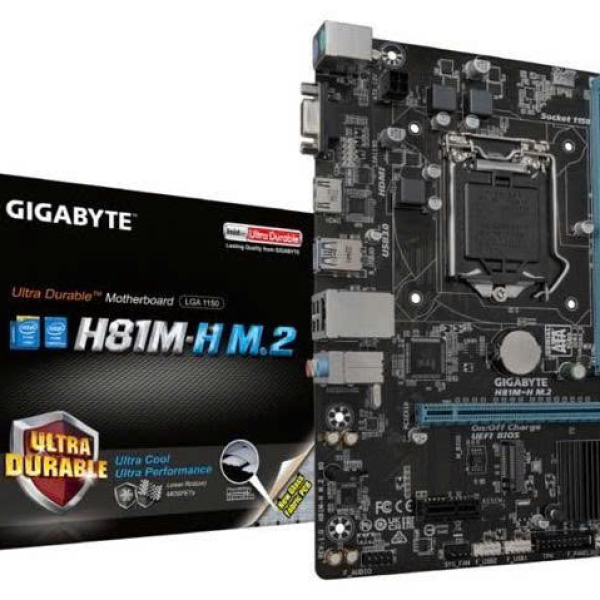 Bo Mạch chính Máy tính Main Gigabyte H81M-H M.2 (HDMI, VGA, SSD-M.2) -LGA 1150