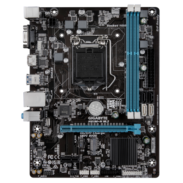 Bo Mạch chính Máy tính Main Gigabyte H81M-H M.2 (HDMI, VGA, SSD-M.2) -LGA 1150