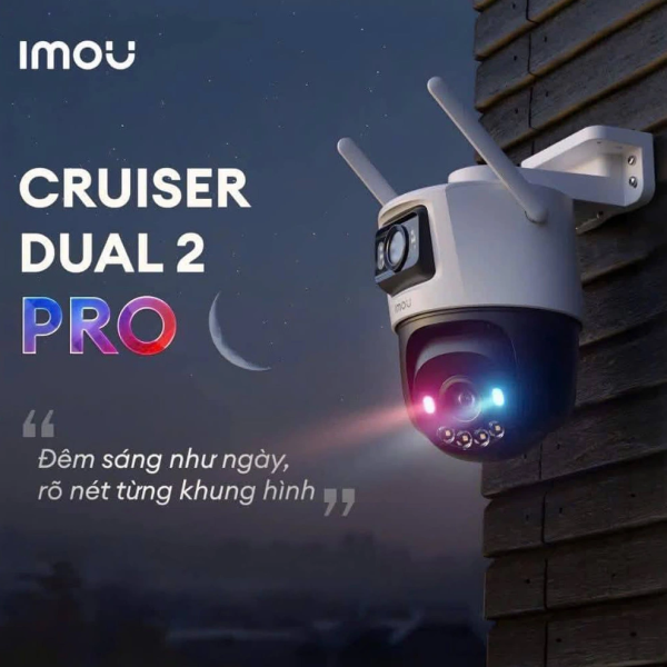Camera WiFi 8MP iMOU Cruiser Dual 2 Pro (IPC-S7XFP-8U0WED)
