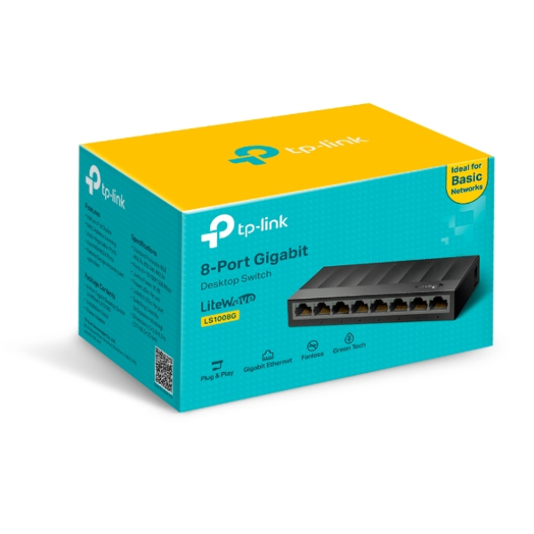 Switch TP-Link TL-LS1008G 8port (1 Gigabit) 
