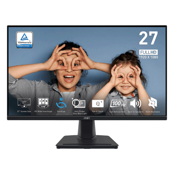 Màn hình MSI Pro MP275 - 27 inch (27 IPS/ Full HD/ 100Hz/ 1ms MPRT/ 99% sRGB)