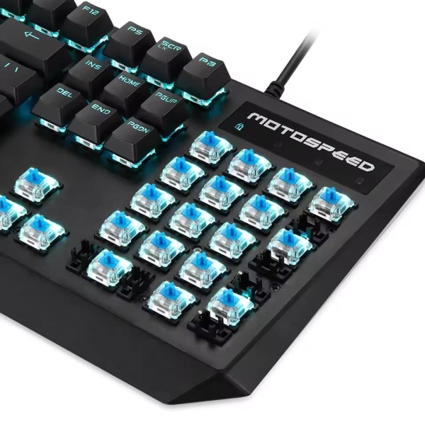 Bàn phím cơ MOTOSPEED CK95 Brown Switch Đen/Black