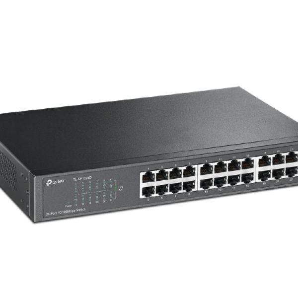 SWITCH 24 PORT 10/100Mbps TP- LINK : TL- SF1024D