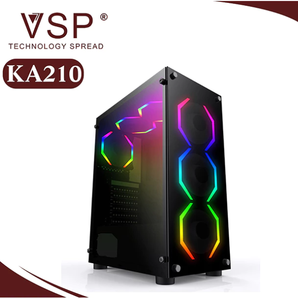 CASE GAME VSP KA -210 ( kính cường lực 2 mặt )
