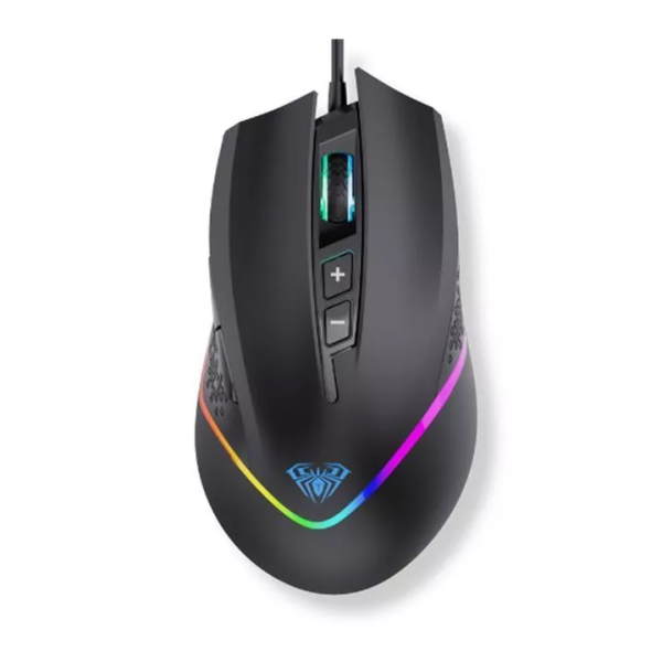 Chuột Gaming Aula Có Dây F805 – LED RGB, DPI 6400