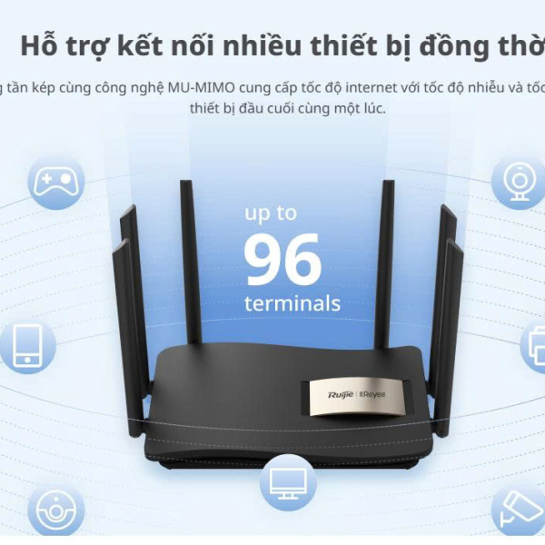 Thiết bị Định Tuyến - Router Wifi - RUIJIE RG-EW1200G Pro