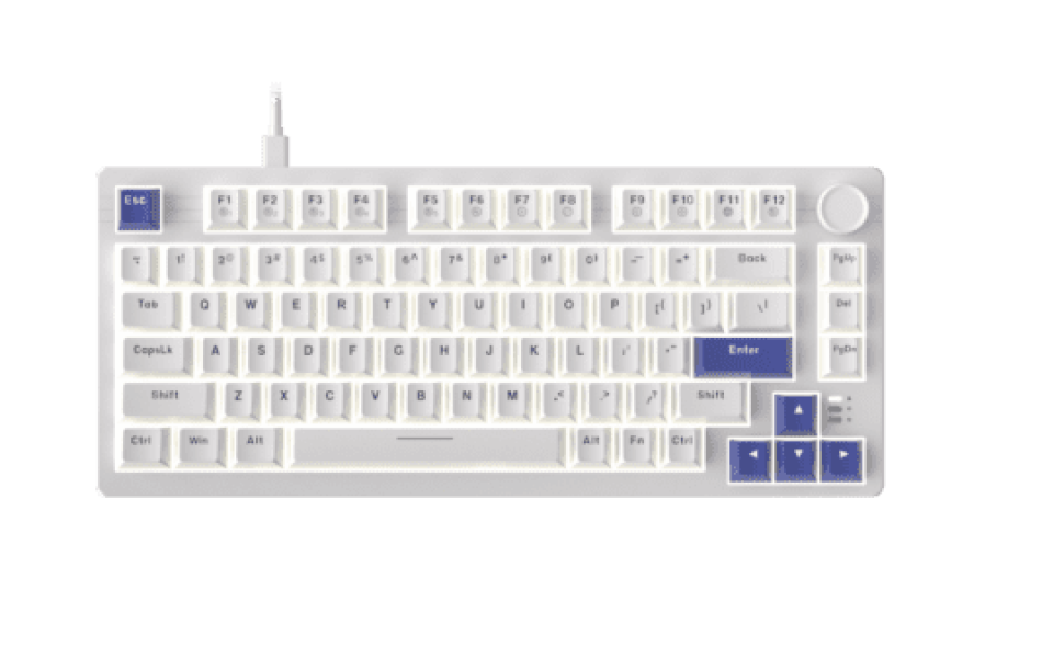 Bàn phím cơ Gaming DAREU EK75 (2 sides RGB strip, DareU DREAM sw, Type-C)