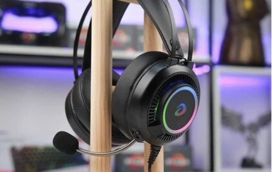 TAI NGHE DAREU EH416 ĐEN ( 1 cổng USB )