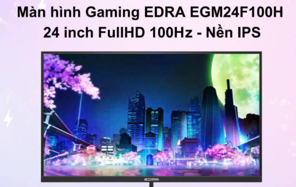 Màn hình E-DRA 24 Inch , model : EGM24F100H ( IPS / FHD / 100Hz / 1ms)