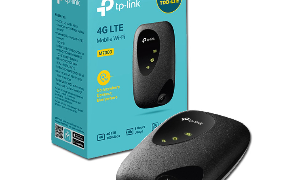 Bộ Phát Wi-Fi Di Động TP-Link M7200 | 4G LTE 150Mbps 