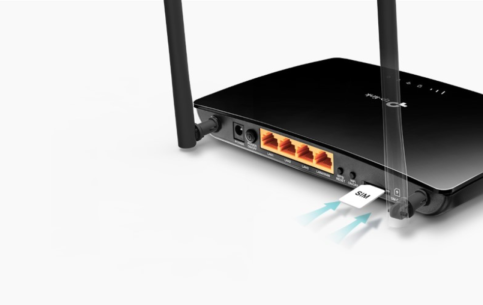 Thiết bị định tuyến băng tần 2,4 GHz, W-CDMA FDD/E-UTRA FDD, TPLINK, TL-MR6400