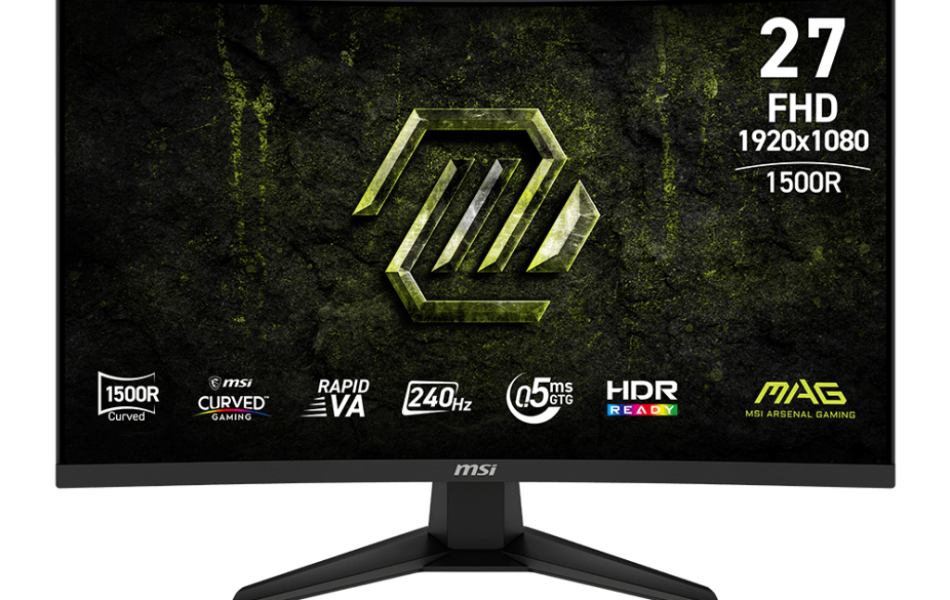 MÀN HÌNH CONG MSI MAG 275CF X24 (27INCH/ RAPID VA/ FULL HD/ 240HZ/ 1500R/ 0.5MS)