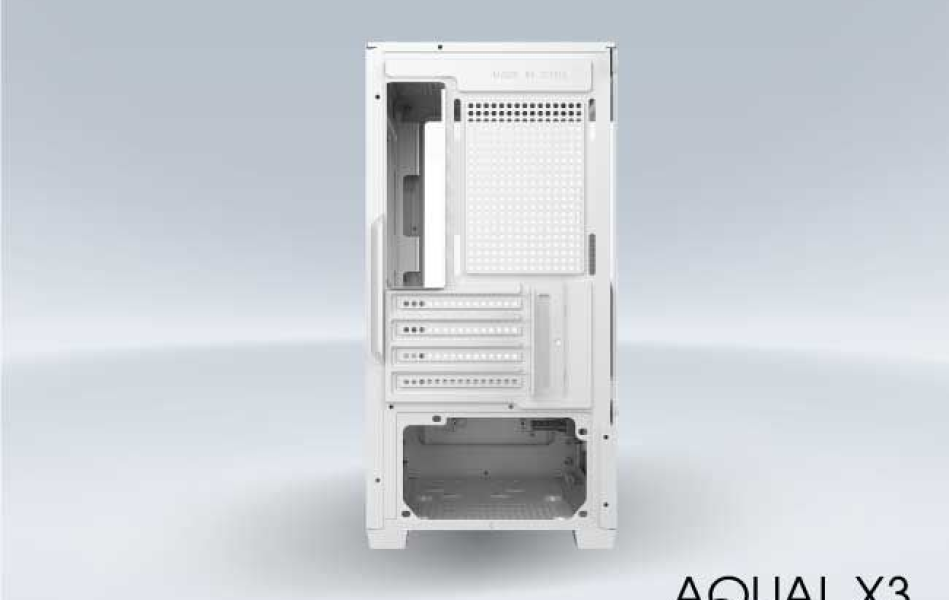 VỎ CASE MÁY TÍNH AQUAL X3 TRẮNG