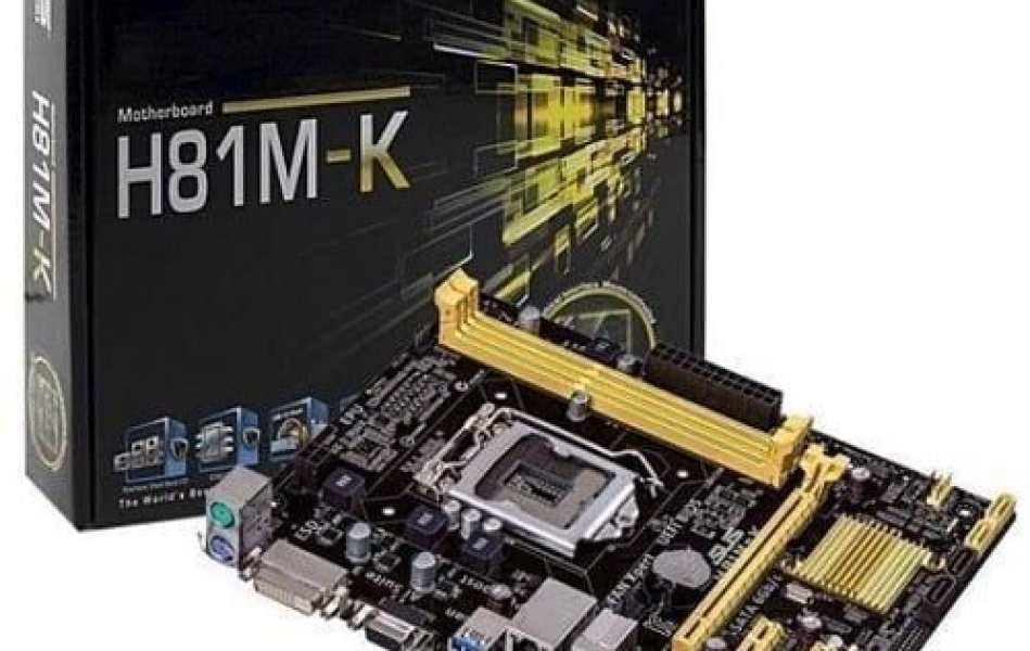 Bo Mạch chính Máy tính Main Asus H81M-K (DVI, VGA) -LGA 1150