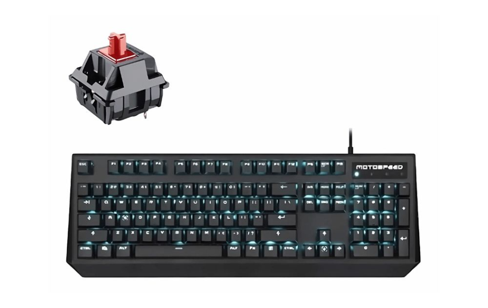 Bàn phím cơ MOTOSPEED CK95 Brown Switch Đen/Black