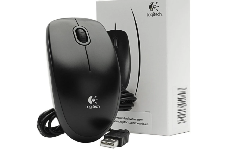Chuột máy tính văn phòng Logitech B100