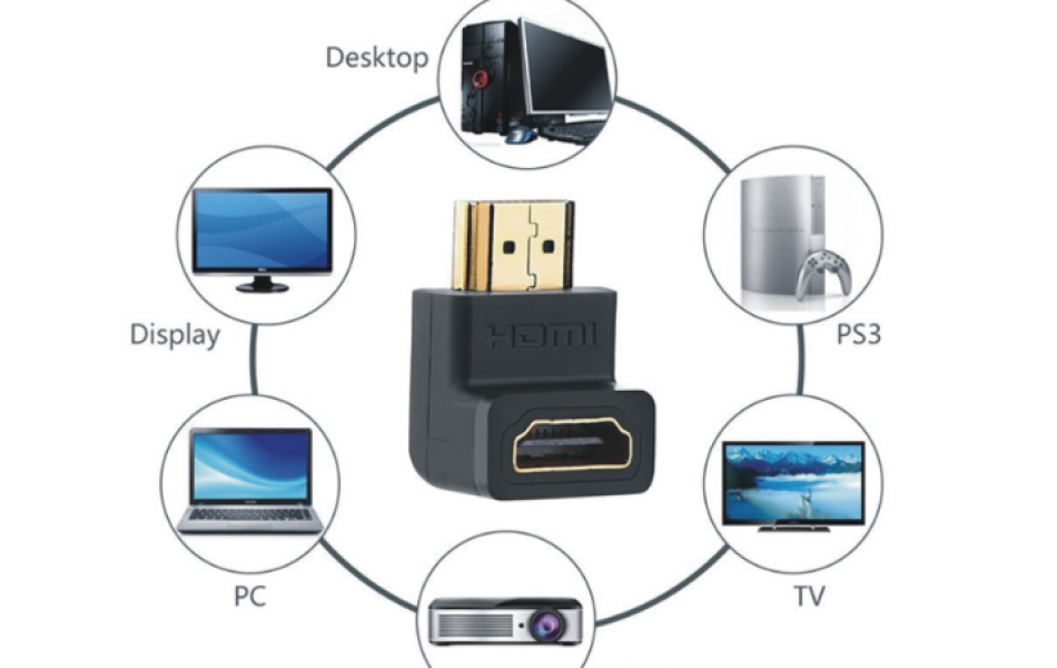 Đầu nối HDMI góc 90 Ugreen 20109