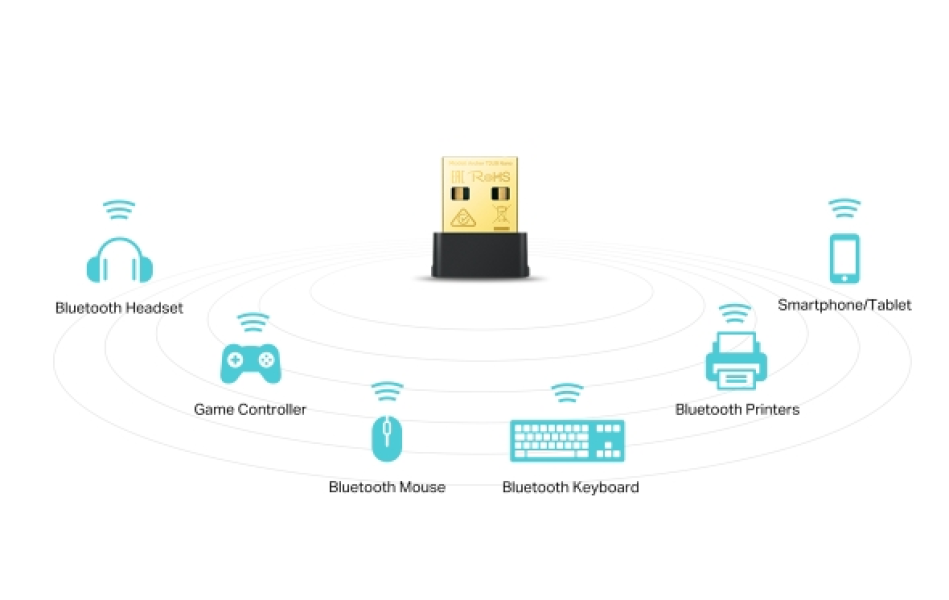 USB Wifi Bluetooth 4.2 TP-Link AC600 Archer T2UB Nano