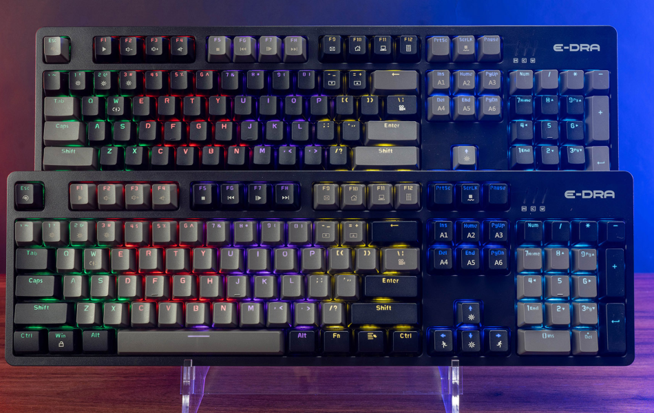 Bàn phím E-Dra EK3104L Beta / Alpha Blue Switch