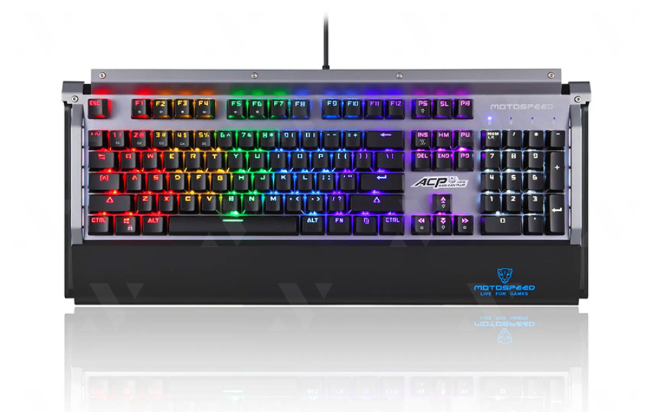 Bàn phím cơ Gaming Motospeed CK98 Blue Switch