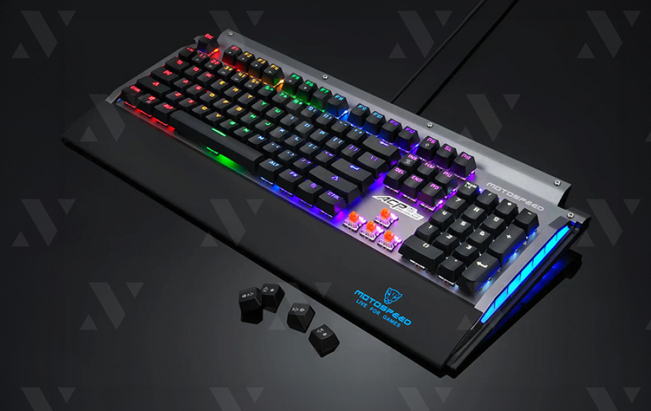 Bàn phím cơ Gaming Motospeed CK98 Blue Switch
